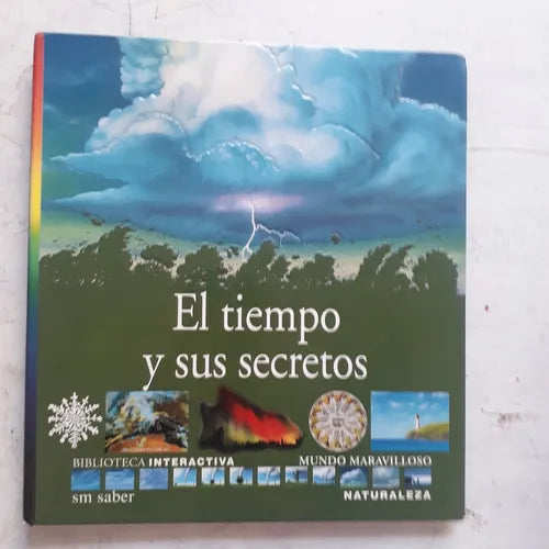 Libro usado en venta: El tiempo y sus secretos; editorial SM impreso en 1995 realizamos envios a todo el mundo.1