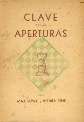 Libro usado en venta: Clave de las aperturas de Max Euwe - Reuben Fine; editorial Grabo impreso en 1944 realizamos envios a todo el mundo.1