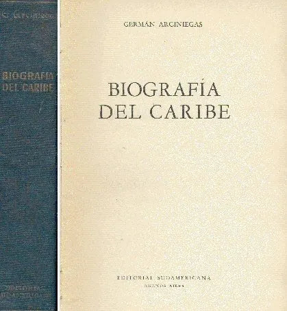 Libro usado en venta: Biografia del Caribe de German Arciniegas; editorial Sudamericana impreso en 1947 realizamos envios a todo el mundo.1