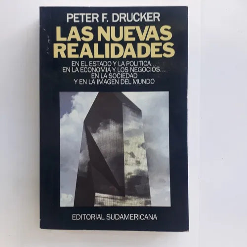 Libro usado en venta: Las nuevas realidades de Peter F. Drucker; editorial Sudamericana impreso en 1995 realizamos envios a todo el mundo.1