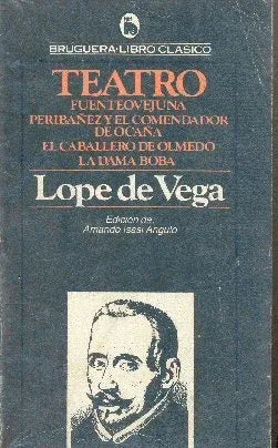 Libro usado en venta: Teatro de Lope de Vega; editorial Bruguera impreso en 1983 realizamos envios a todo el mundo.1