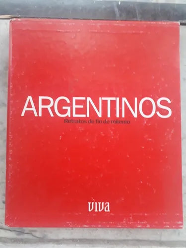 Libro usado en venta: Argentinos retratos de fin de milenio; editorial Artes Graficas impreso en 1999 realizamos envios a todo el mundo.1