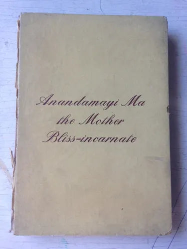 Libro usado en venta: Anandamayi Ma: The mother, Bliss-Incarnate de Triguna Sen; editorial Anil Ganguli impreso en 1983 envios a todo el mundo.1