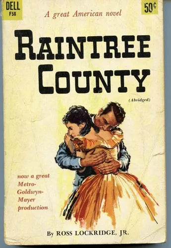 Libro usado en venta: Raintree county de Ross Lockridge; editorial A Dell Book impreso en 1957 realizamos envios a todo el mundo.1
