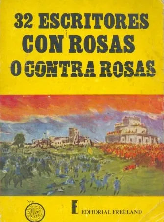 Libro usado en venta: Con Rosas o contra Rosas; editorial Freeland impreso en 1974 realizamos envios a todo el mundo.1