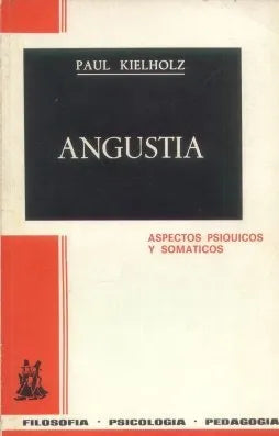 Libro usado en venta: Angustia de Paul Kielholz; editorial Morata impreso en 1970 realizamos envios a todo el mundo.1