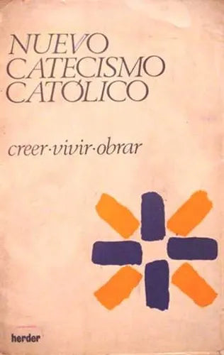 Libro usado en venta: Nuevo catecismo catolico; editorial Herder impreso en 1972 realizamos envios a todo el mundo.1