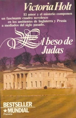 Libro usado en venta: El beso de Judas de Victoria Holt; editorial Planeta impreso en 1982 realizamos envios a todo el mundo.1