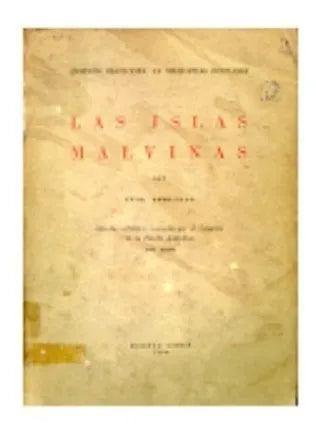 Libro usado en venta: Las islas Malvinas de Paul Groussac; editorial Buenos Aires impreso en 1936 realizamos envios a todo el mundo.1