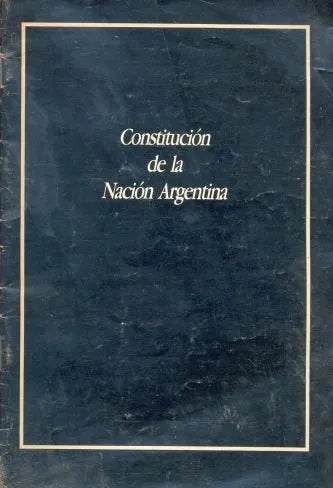 Libro usado en venta: Constitucion de la Nacion Argentina; realizamos envios a todo el mundo.1