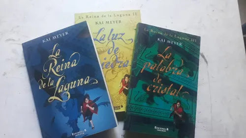 Libro usado en venta: La reina de la laguna - Triologia de Kai Meyer; editorial Ediciones B impreso en 2003 realizamos envios a todo el mundo.1