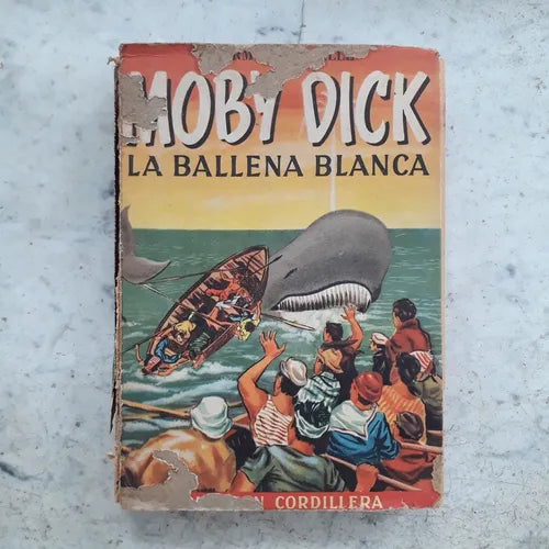 Libro usado en venta: Moby Dick de Herman Melville; editorial Poseidon impreso en 1953 realizamos envios a todo el mundo.1