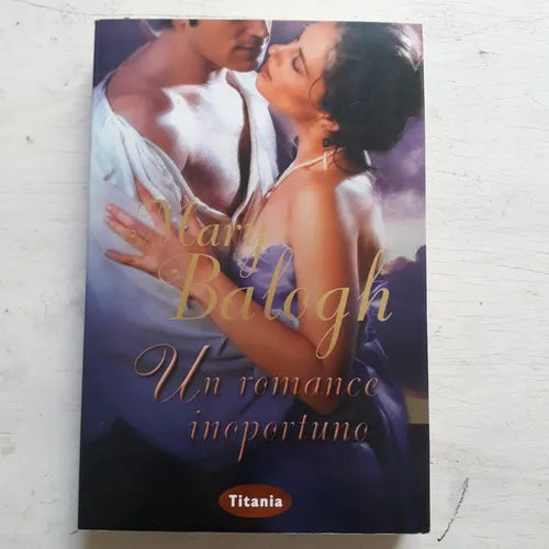 Libro usado en venta: Un romance inoportuno de Mary Balogh; editorial Urano impreso en 2013 realizamos envios a todo el mundo.1