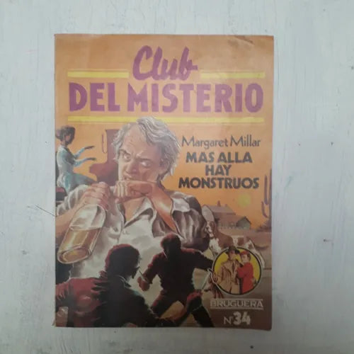 Libro usado en venta: Mas alla hay monstruos - N? 34 de Margaret Millar; editorial Bruguera impreso en 1984 realizamos envios a todo el mundo.1
