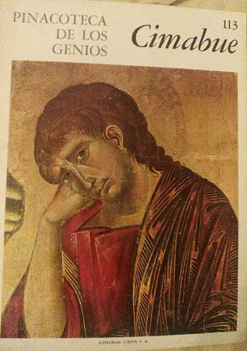 Libro usado en venta: Pinacoteca de los genios 113 de Cimabue; editorial Codex impreso en 1964 realizamos envios a todo el mundo.1