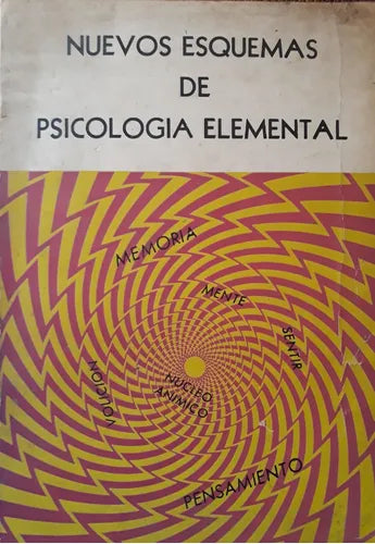 Libro usado en venta: Nuevos esquemas de psicologia elemental de Alfredo B Blanco; editorial Edicion del Autor impreso en 1973 envios a todo el mundo.1