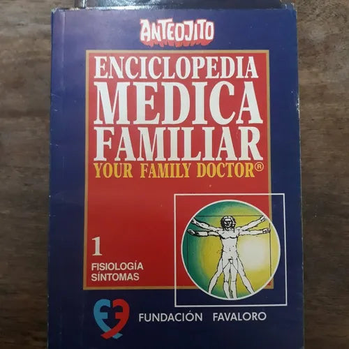 Libro usado en venta: Medica familiar - Your family doctor de Enciclopedia; editorial Lord Cochrane impreso en 1991 realizamos envios a todo el mundo.1