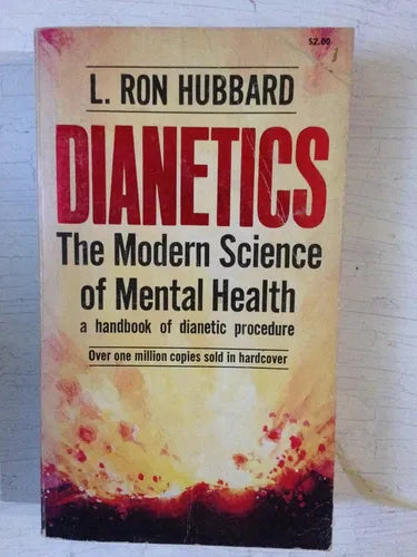 Libro usado en venta: Dianetics: The modern science of mental health de L. Ron Hubbard; editorial Publications Organization impreso en 1979.1
