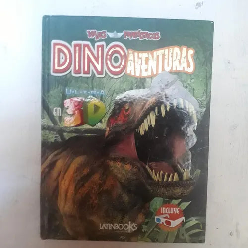 Libro usado en venta: Dino - aventuras en ultra 3D (NO INCLUYE LENTES) de Marcial Oscar Taboada; editorial LatinBooks impreso en 2011.1