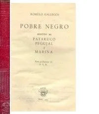 Libro usado en venta: Pobre negro de Romulo Gallegos; editorial Aguilar impreso en 1952 realizamos envios a todo el mundo.1