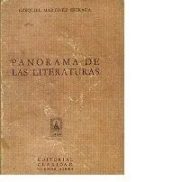 Libro usado en venta: Panorama de las literaturas de Ezequiel Martinez Estrada; editorial Claridad impreso en 1946 realizamos envios a todo el mundo.1
