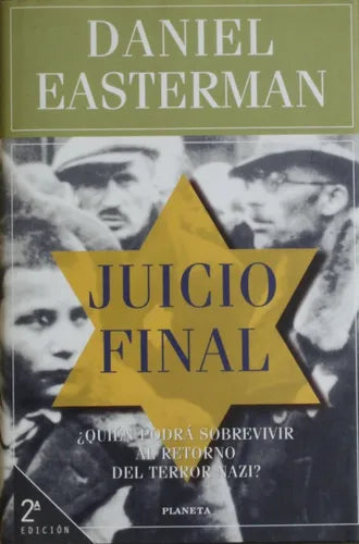 Libro usado en venta: Juicio final de Daniel Easterman; editorial Planeta impreso en 1998 realizamos envios a todo el mundo.1