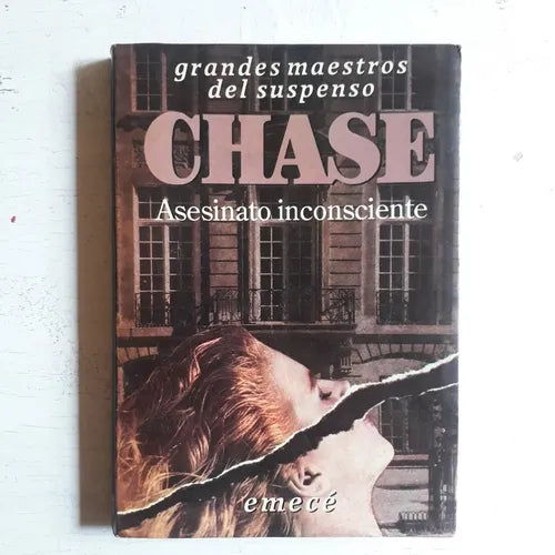 Libro usado en venta: Asesinato inconsciente de James Hadley Chase; editorial Emece impreso en 1992 realizamos envios a todo el mundo.1