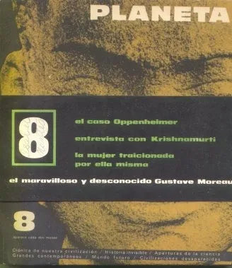 Libro usado en venta: Revista Planeta 8; editorial Sudamericana impreso en 1966 realizamos envios a todo el mundo.1