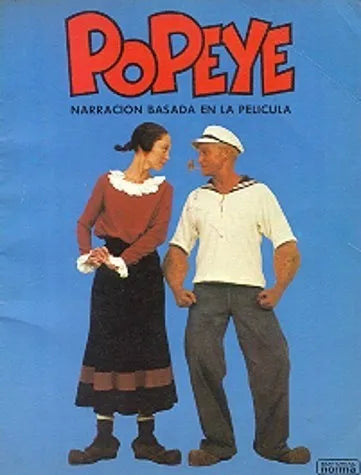Libro usado en venta: Popeye - Narracion basada en la pelicula; editorial Norma impreso en 1980 realizamos envios a todo el mundo.1
