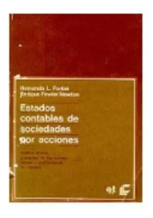 Libro usado en venta: Estados contables de sociedades por acciones de Hernando L. Fortini - Enrique Fowler Newton; Nueva tecnica impreso en 19771.1