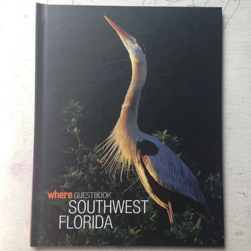 Libro usado en venta: Where guestbook southwest Florida - (Tapa dura); impreso en 2011 realizamos envios a todo el mundo.1