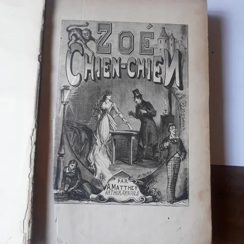Libro usado en venta: Zoe Chien-chien de A. Matthey; editorial Collombon et Brule impreso en 1922 realizamos envios a todo el mundo.1