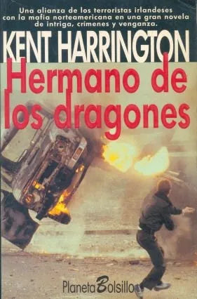 Libro usado en venta: Hermano de los dragones de Kent Harrington; editorial Planeta impreso en 1996 realizamos envios a todo el mundo.1