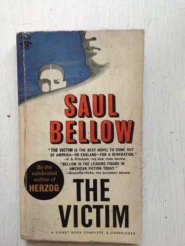 Libro usado en venta: The victim de Saul Bellow; editorial Signet impreso en 1965 realizamos envios a todo el mundo.1
