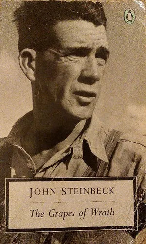 Libro usado en venta: The Grapes of wrath de John Steinbeck; editorial Penguin Books impreso en 1992 realizamos envios a todo el mundo.1
