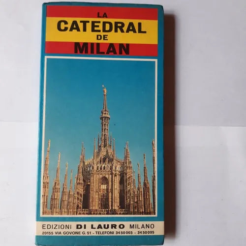 Libro usado en venta: La Catedral de Milan de Guia a la visita del templo; editorial Di Lauro realizamos envios a todo el mundo.1