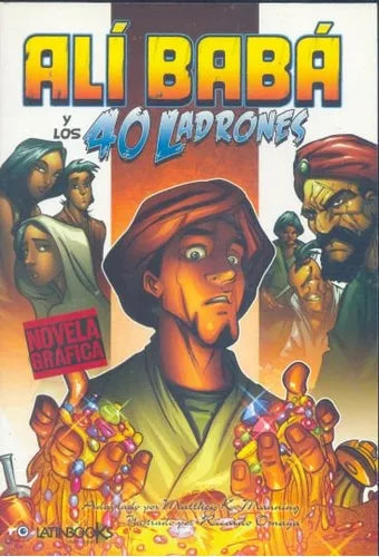 Libro usado en venta: Ali Baba y los 40 ladrones de Matthew K. Manning; editorial Latinbooks impreso en 2013 realizamos envios a todo el mundo.1