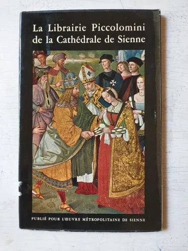 Libro usado en venta: La librairie Piccolomini de la Cathedrale de Sienne de Giovanni Cecchini; editorial Martello impreso en 1971.1