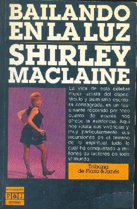Libro usado en venta: Bailando en la luz de Shirley Maclaine; editorial Plaza & Janes impreso en 1990 realizamos envios a todo el mundo.1
