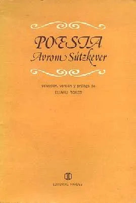 Libro usado en venta: Poesia de Avrom Sutzkever; editorial Pardes impreso en 1983 realizamos envios a todo el mundo.1