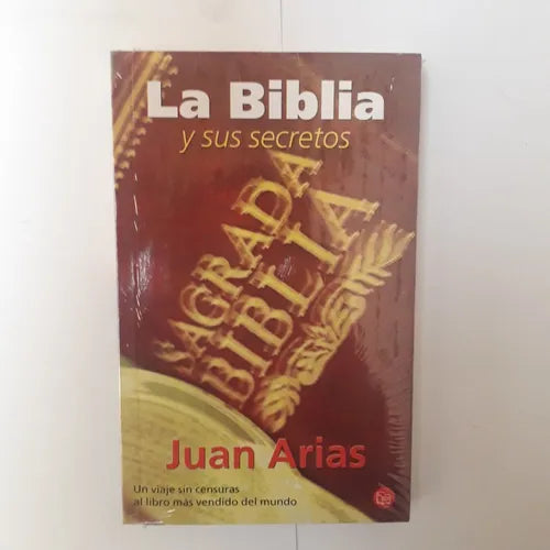 Libro usado en venta: La Biblia y sus secretos de Juan Arias; editorial Punto de Lectura realizamos envios a todo el mundo.1