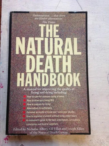 Libro usado en venta: The natural death handbook de Nicholas Albery; editorial Virgin Publishing impreso en 1993 realizamos envios a todo el mundo.1