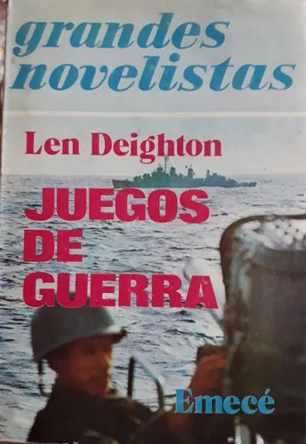 Libro usado en venta: Juegos de guerra de Len Deighton; editorial Emece impreso en 1975 realizamos envios a todo el mundo.1