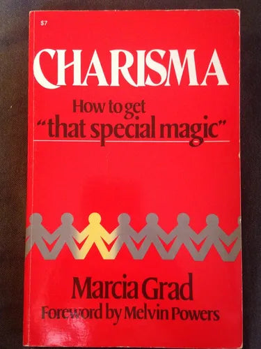 Libro usado en venta: Charisma - How to get "that special magic" de Marcia Grad; editorial Wilshire Book impreso en 1986 envios a todo el mundo.1