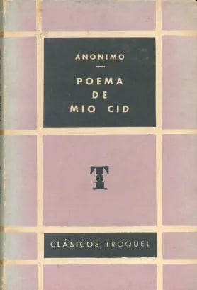 Libro usado en venta: Poema de Mio Cid; editorial Troquel impreso en 1962 realizamos envios a todo el mundo.1