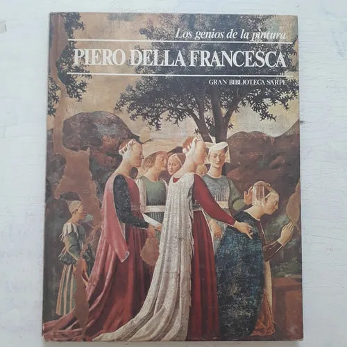 Libro usado en venta: Piero della Francesca - (Tapa Dura) de Los genios de la pintura; editorial Sarpe impreso en 1979 envios a todo el mundo.1