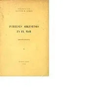 Libro usado en venta: Intereses argentinos en el mar de Segundo R. Storni; editorial Buenos Aires impreso en 1952 realizamos envios a todo el mundo.1