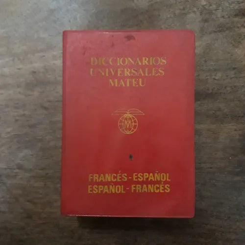 Libro usado en venta: Frances-Espa?ol/Espa?ol-Frances de Diccionarios universales Mateu; editorial Mateu impreso en 1961 envios a todo el mundo.1