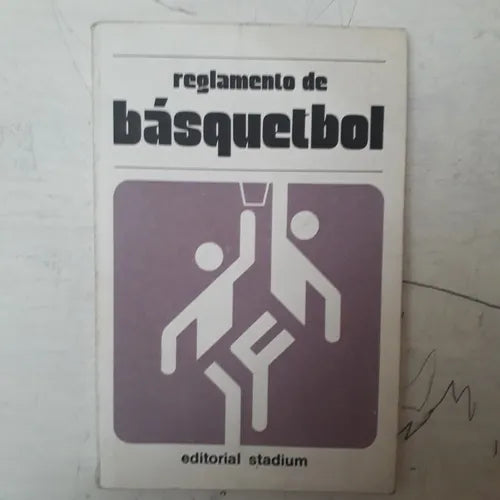 Libro usado en venta: Reglamento de basquetbol; editorial Stadium impreso en 1996 realizamos envios a todo el mundo.1