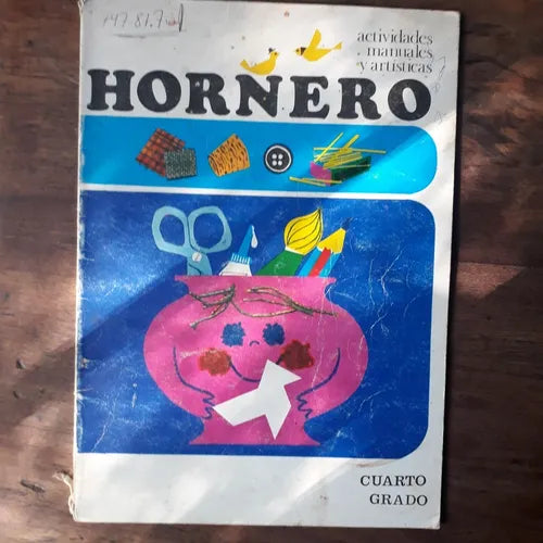 Libro usado en venta: Hornero - Actividades manuales y artisticas 4? grado; editorial Santillana impreso en 1968 realizamos envios a todo el mundo.1